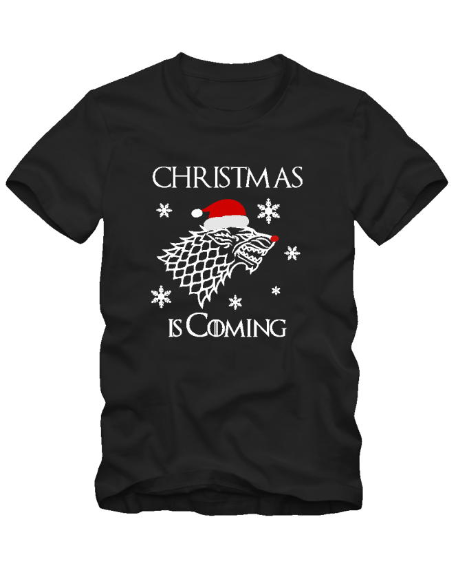 Marškinėliai Christmas is coming Marškinėliai Christmas is coming